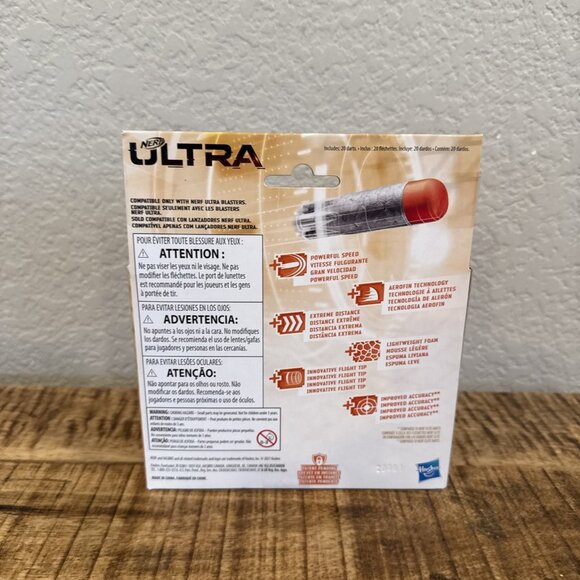 Nerf Ultra One 20-Dart Refill Pack -- Farthest Flying Nerf Darts Ever! - Picture 4 of 5